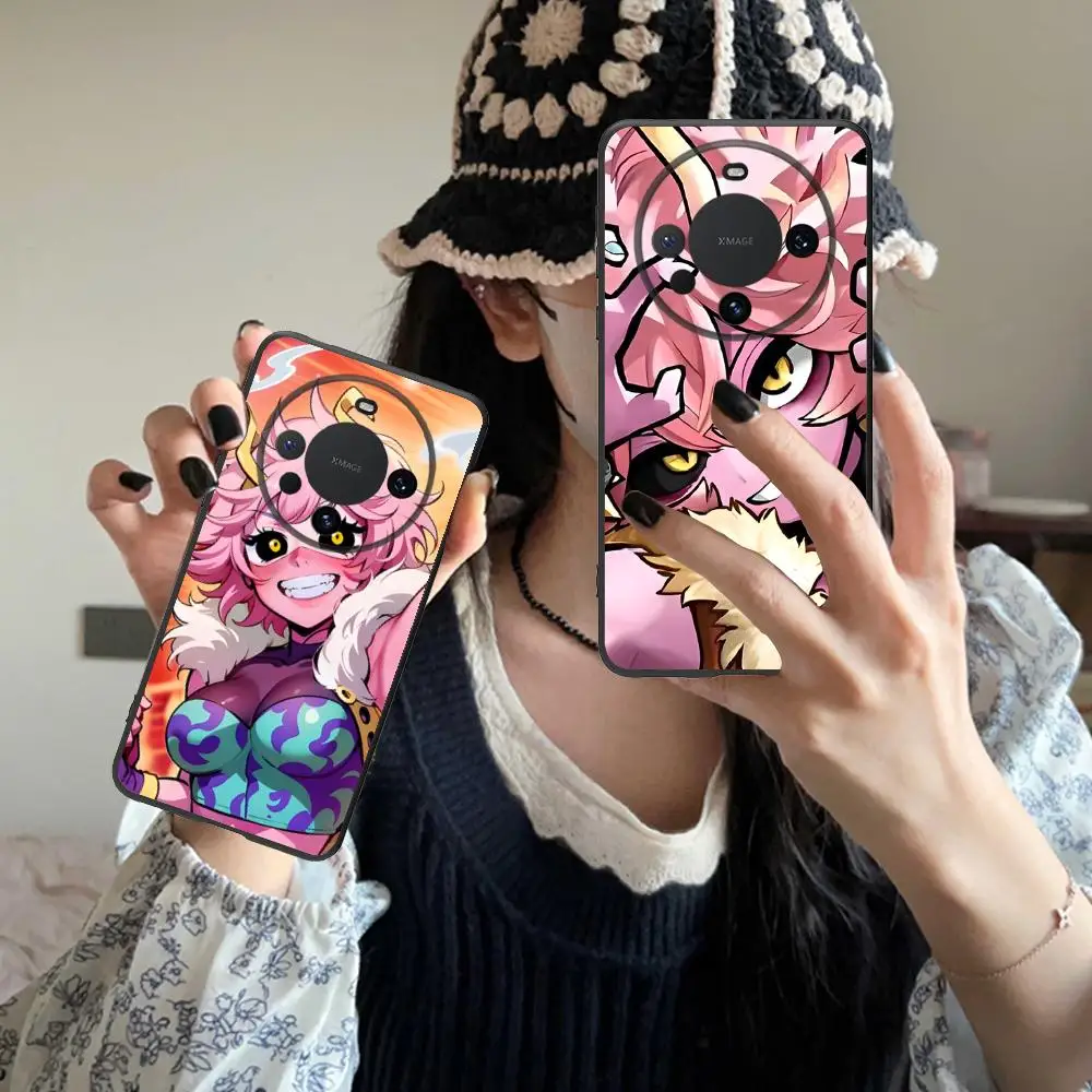 

Чехол для телефона My Hero Academia Mina для Huawei Mate 60 50 40 30 20 10 Pro Plus Lite E 5G с цветным принтом, защитный роскошный чехол