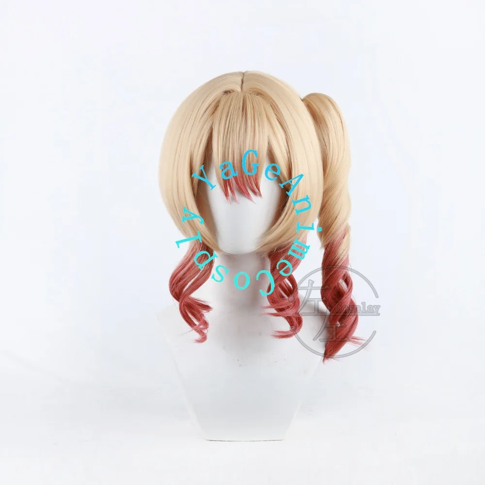 Anime Characters Bettica Cosplay Wig Realistic Scalp Detachable Parts for Halloween Photo Shoot