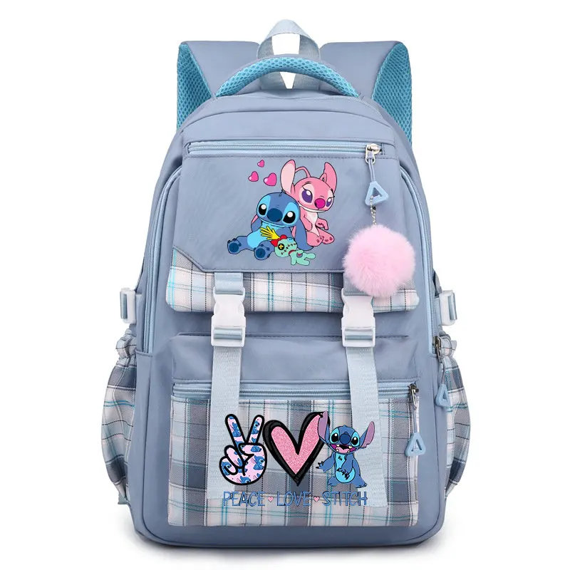 Lilo Stitch Backpack for Girl Boy Student Teenager Children Rucksack Women Cute Casual School Bags Kids Birthday Gift