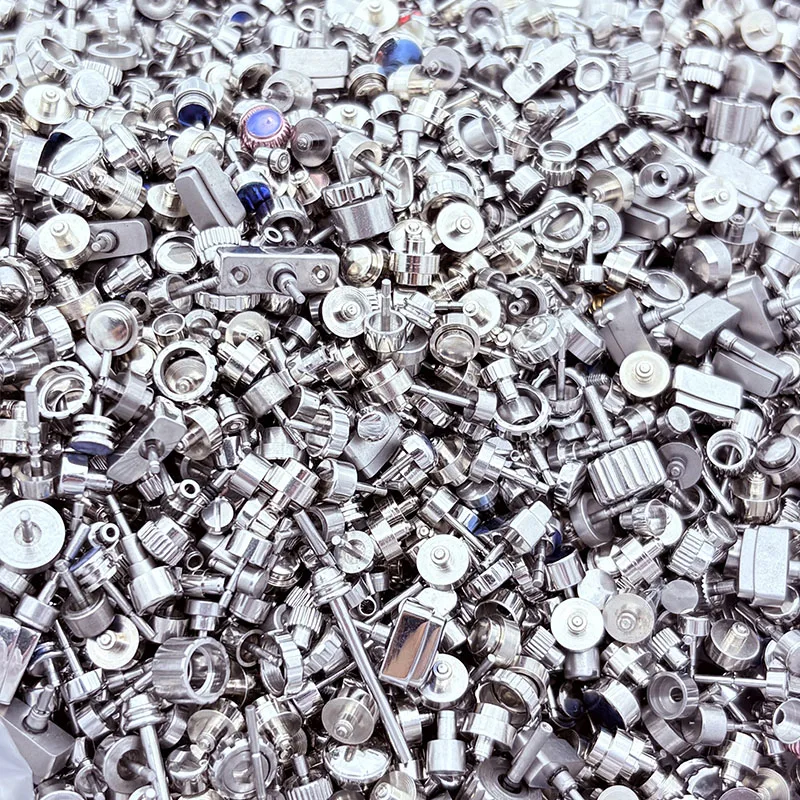 Randomly Shipped 100 Pcs Watch Accessories, Watch Buttons and Miscellaneous Buttons Shipped Randomly 100 Pcs