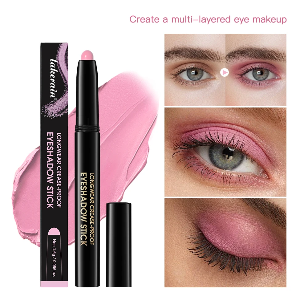 

Shimmer&Matte Eyeshadow Pencil Stick Waterproof Pearlescent Metallic Glitter Eye Shadow Highlighter Pen Eyeshadow Cosmetics