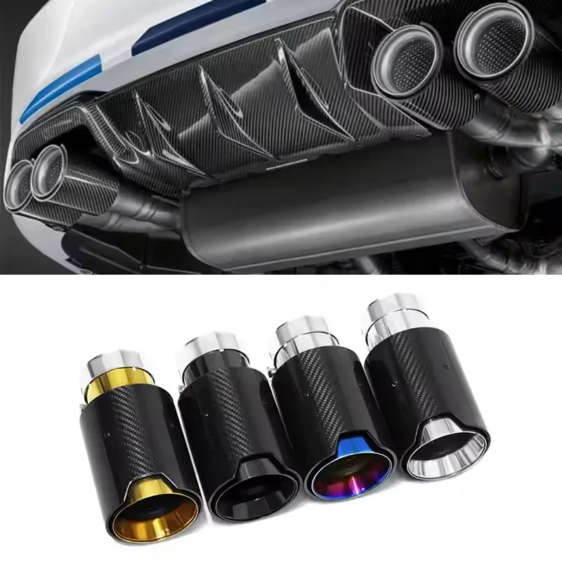 SYPES M Performance Exhaust Pipe for car universal  F10 F12 F18 F22 F23 F25 F26 F30 F31 F32 F33 F35 F80 F82 F83 F87 mufflerrs