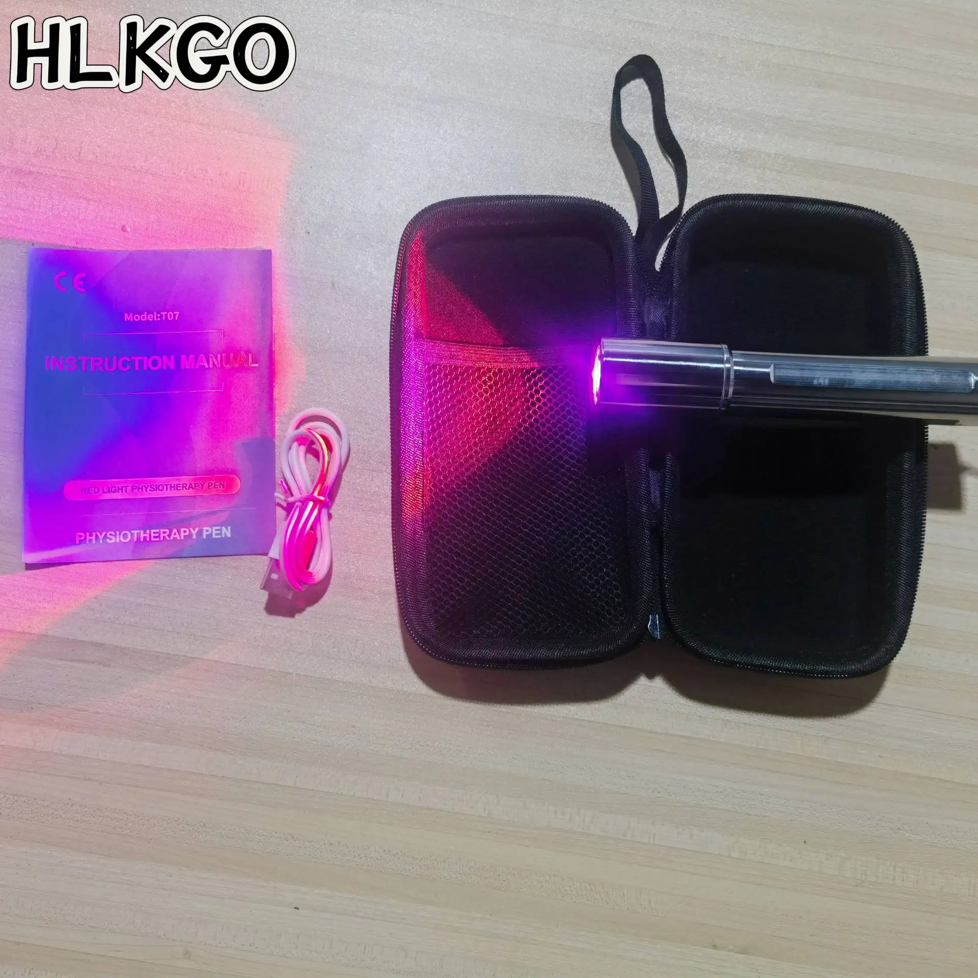 

Professional RLT Device with Storage Bag - Handheld Torch for Muscle Recovery, Wrinkle Reduction & Pain Management