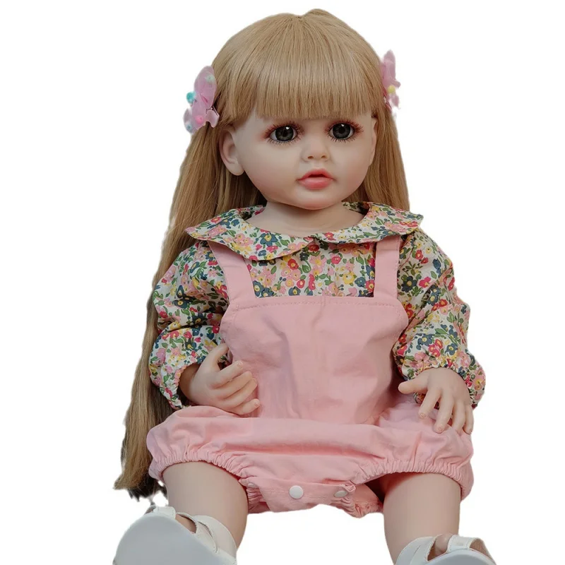 Vinyl55cmSimulación Muñeca Bebé Niña Juguete Muñeca Reborn