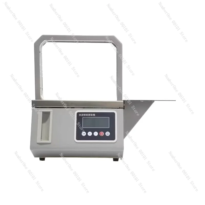 Automatic Opp Strapping Machine Tape Supermarket Vegetable Banknote Strapping Machine