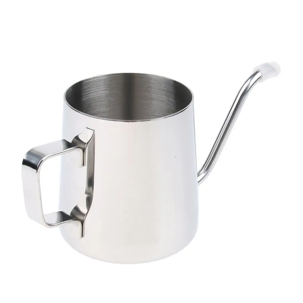 Narrow Spout Coffee Pot 350ML 304 Stainless Steel With Handle Pouring Over