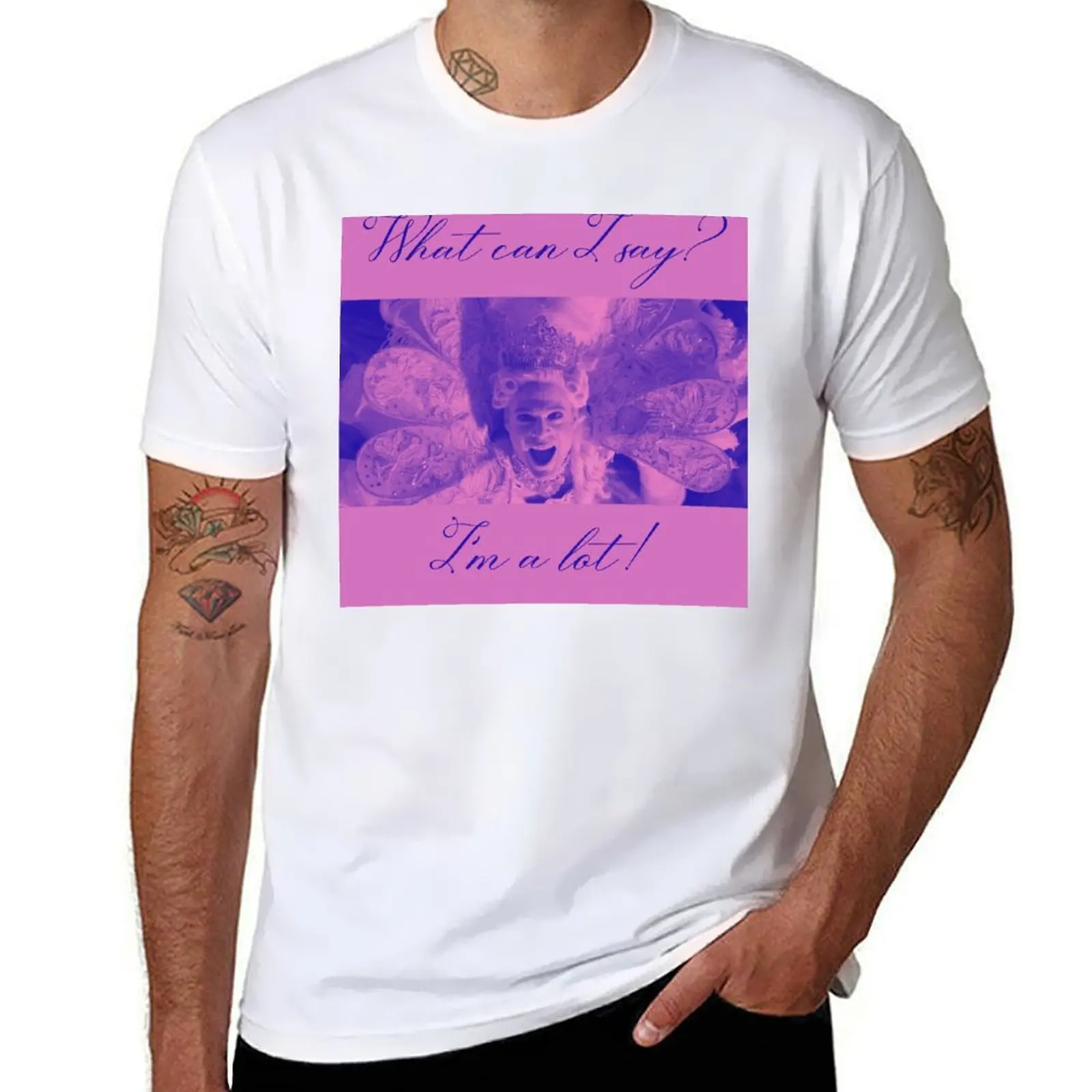 

I'm a lot! (Lestat) T-Shirt cotton t shirts man 100% man t shirt luxury T-Shirt