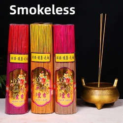 Smokeless Sandalwood Incense Sticks 500g Natrual Bamboo Hosehold Joss Sticks for Buddhist Supplies Wholesale Bulk Incense