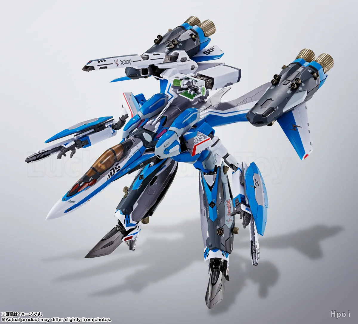 【الأصلي】BANDAI DX Chogokin VF-31J Macross Delta Super Siegfried (Hayate Immelmann Use) Revival Ver Mecha-Complete Action Toy