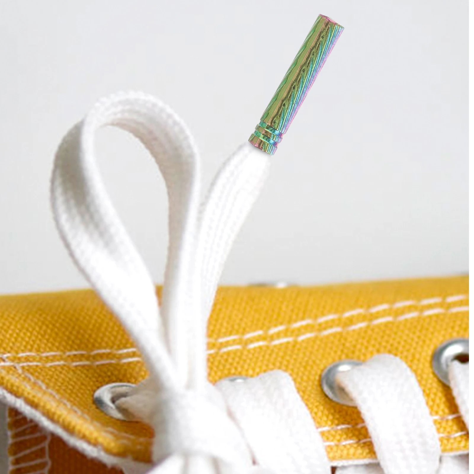 

10pcs Metal Shoelace Tips for Laces Decorative Replacement Strap Accessories Shoe Tie Parts Suitable Sneakers Casual
