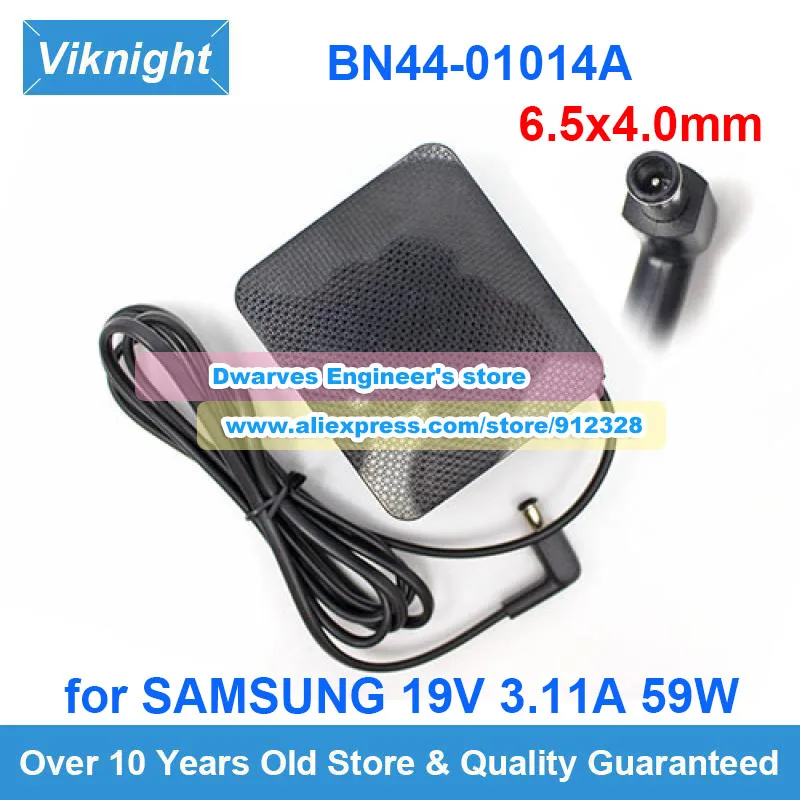 Genuine A5919_RDY 19V 3.11A AC/DC Adapter 59W BN44-01014A Charger for Samsung HW-S60T HW-S61T LU32J HW-Q800T HW-Q70T HW-Q870