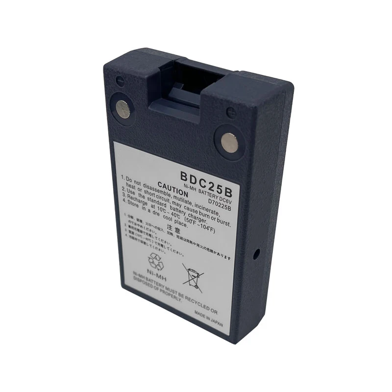Nuovissimo pacco batteria BDC25B ni-mh per SET stazioni totali BDC25A survey 6V 1350mAh