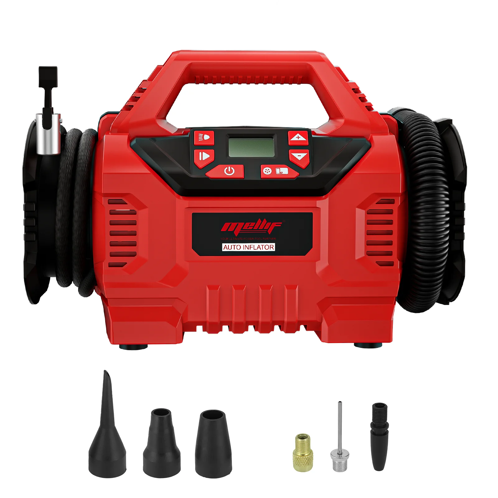 Tire Inflator Air Compressor Compatible with Milwaukee 18V Battery(Tool Only)Portable Air Pump with Digital Gauge for Car Tires