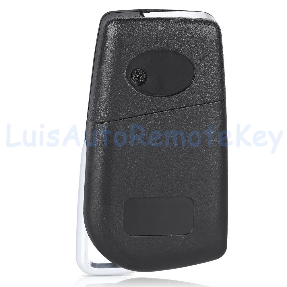 2 Buttons OEM Control Board Flip Remote Car Key Fob 433MHz 8A Chip for Toyota Aygo Avensis Yaris 2019+ FCC ID: B3W2F2R
