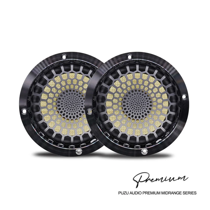 PZ-M30 High-quality 3.5 "Car Audio Mid-range Speaker 60w RMS Fiberglass Internal Magnet (2 Pieces) 12V 4ohm