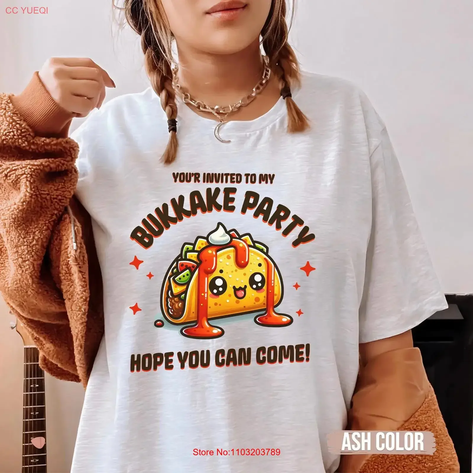 Camiseta Bukkake Party Raunchy, regalo de Ruleta, humor para adultos, camisetas divertidas e inapropiadas para viajes de chicas, unisex, vintage