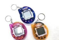 Tamagotchi botão Pet eletrônico, botão virtual virtual eletrônico, 2 1 máquina, engraçado, 50 pcs