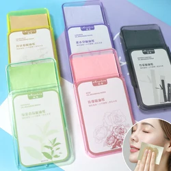 600pcs Control Blotting Absorbent Paper Face Oil Absorbing Sheets Paper Cleaner Matting Face Wipes Beauty Makeup Tools