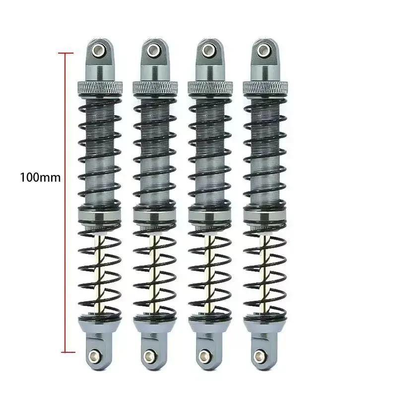 Metalowy amortyzator olejowy 70 mm 80 mm 90 mm 100 mm 110 mm 120 mm do samochodów gąsienicowych 1/10 RC Axial SCX10 90046 AXI03007 TRX4 TRX6