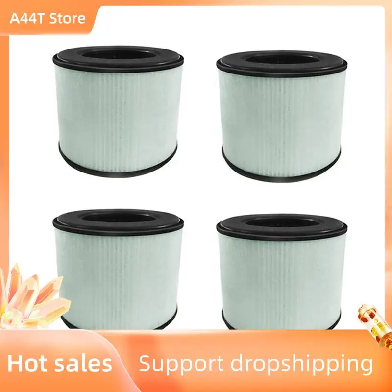 A44T 4 عبوات من فلتر HEPA البديل المتوافق مع PARTU BS-08، ترشيح 3 في 1، فلتر HEPA الكربوني المنشط عالي الكفاءة