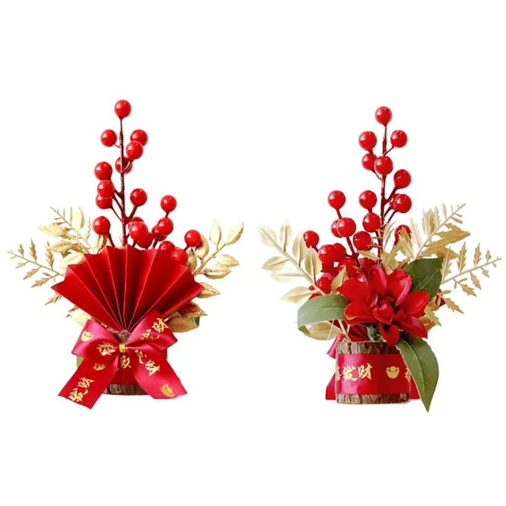 Chinese New Year Decoration Desktop Ornament Crafts Holiday Supplies Feng Shui