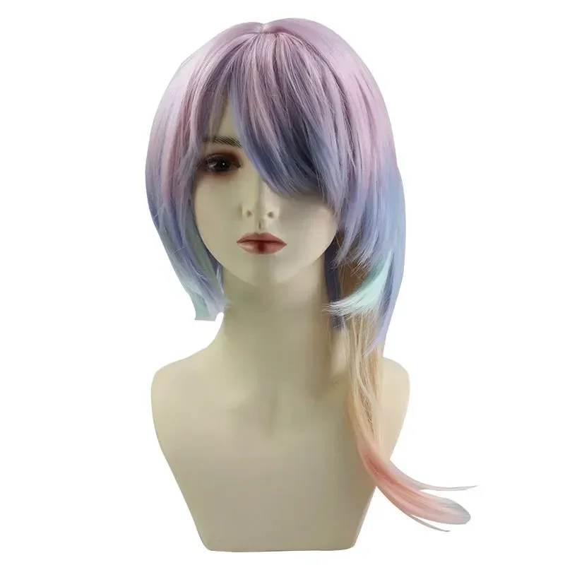 بدلة سيبيربانك Edgerunners تأثيري للنساء ، زي هالوين للسيدات ، ملابس لوسينا ، شعر مستعار ، عداء بو ، مثير ، سيبيربانك