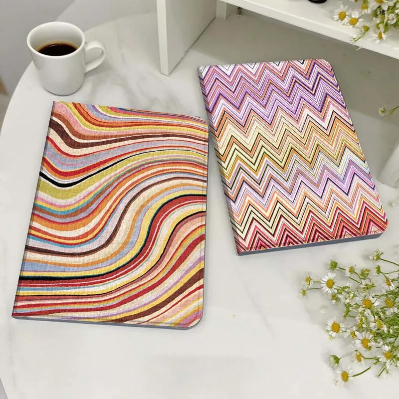 

Colorful Chevron Pattern Design Tablet Case For Samsung Galaxy Tab S7 S8 S9 S10 FE Lite Gift