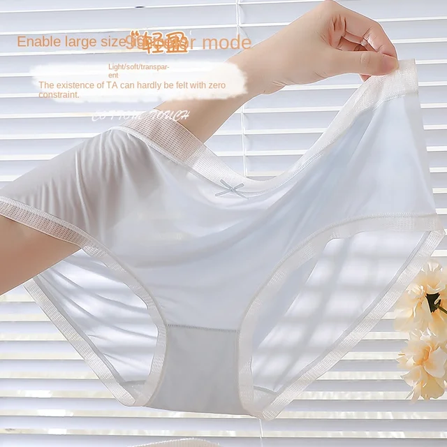 XL-5XL bielizna damska seksowne majtki koronkowe dziewczyna drążą wygodne figi Plus rozmiar średnia talia bezszwowe kalesony bielizna