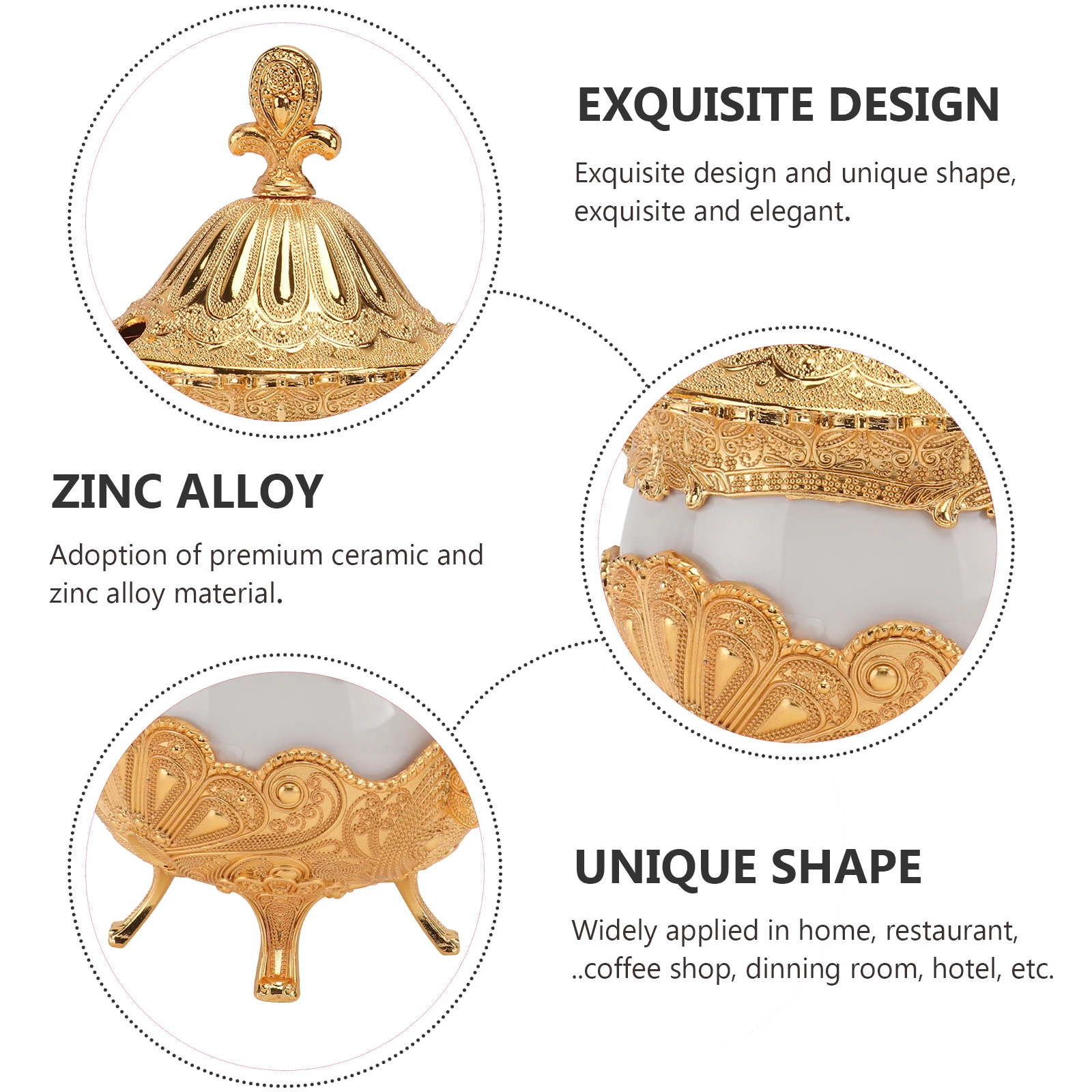 

1Pcs Canister Peafowl Pattern Decorative Seasoning Jar Kitchen Condiment Container Home Dining Storage Bottle