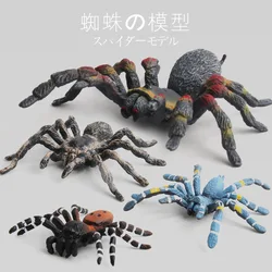 Realistic Insect Animal Model Simulation Of Spiders Solid White Lacquered Spider Action Figures Toys For Christmas Gifts