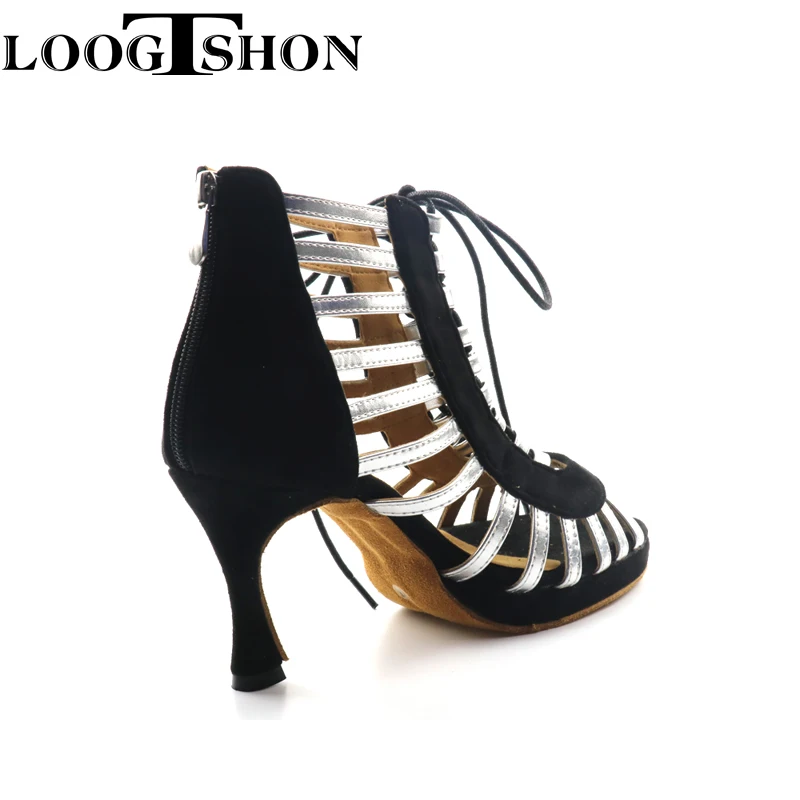 LOOGTSHON Latin water platform dancing shoes woman fashion shoes High Heels Jazz Shoes heels for girls  ladies free shipping