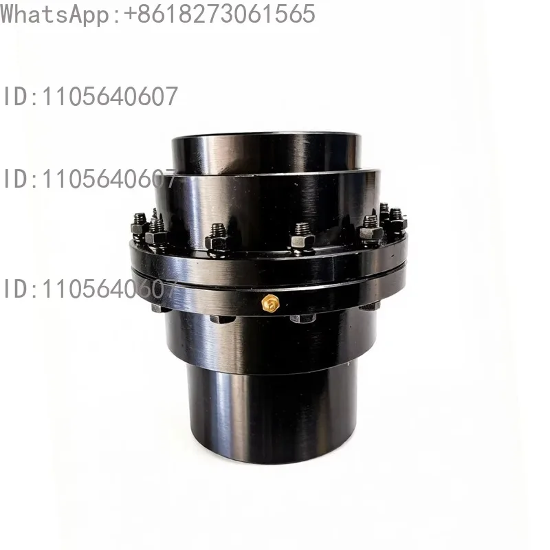 High Precision Curved Tooth Drum Gear Coupling, Forged Steel Elastic Coupling for Motor Pump Industry
