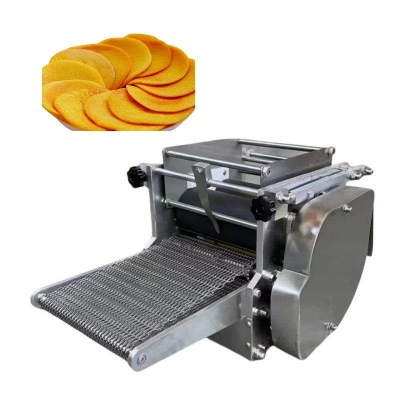 Thin Bread Making Machine Corn Tortilla & Tacos Maker for Burritos Chapati Roti Bread Shaping Grain Product Making Machine