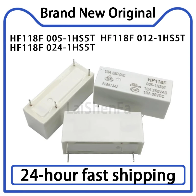 1PCS HF118F 005 012…