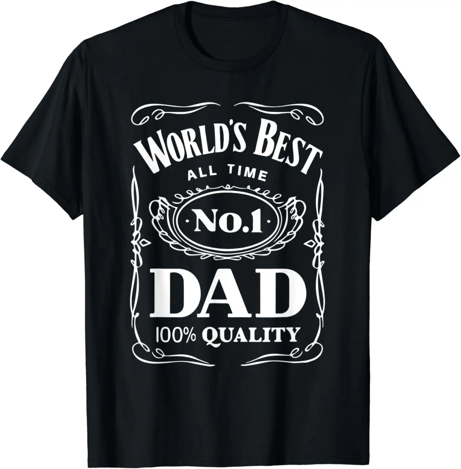 

World´s Best No. 1 Dad – Daddy – Father - Gift T-Shirt,Crew T-shirt