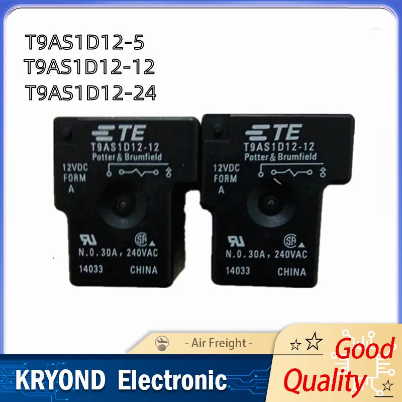 

5 шт. силовое реле TE TYCO T9AS1D12-5 5 В постоянного тока T9AS1D12-12 12 В постоянного тока T9AS1D12-24 24 В постоянного тока 30 А 4 контакта для электрического управления
