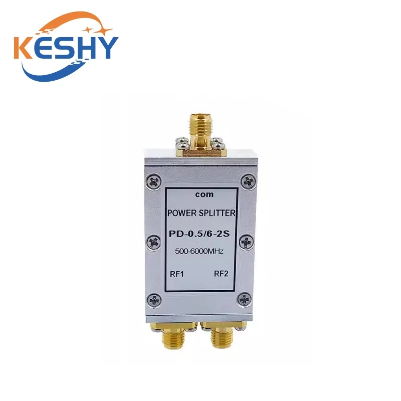 SMA Microstrip Power Splitter 1 to 2 RF Microstrip Power Splitter 0.5-8G SMA RF Combiner WIFI 2-6G