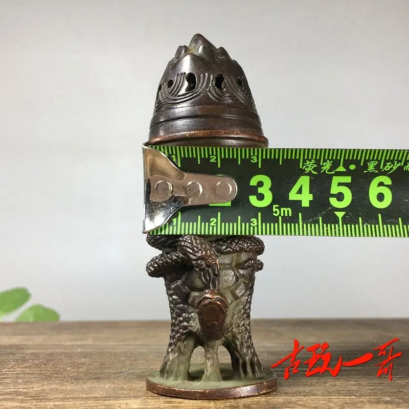 Mount boshan snake turtle Incense Burner Statue for Tea Home Decor Ornaments