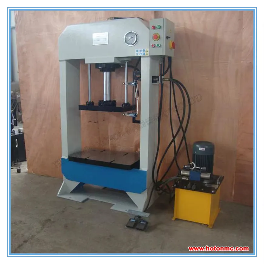 Hp-100 الهيدروليكية تزوير الصلب الصحافة هاين الحديد عامل الباردة الضغط العيينة اللكم الطاقة Prensas Hidraulicas Prensa