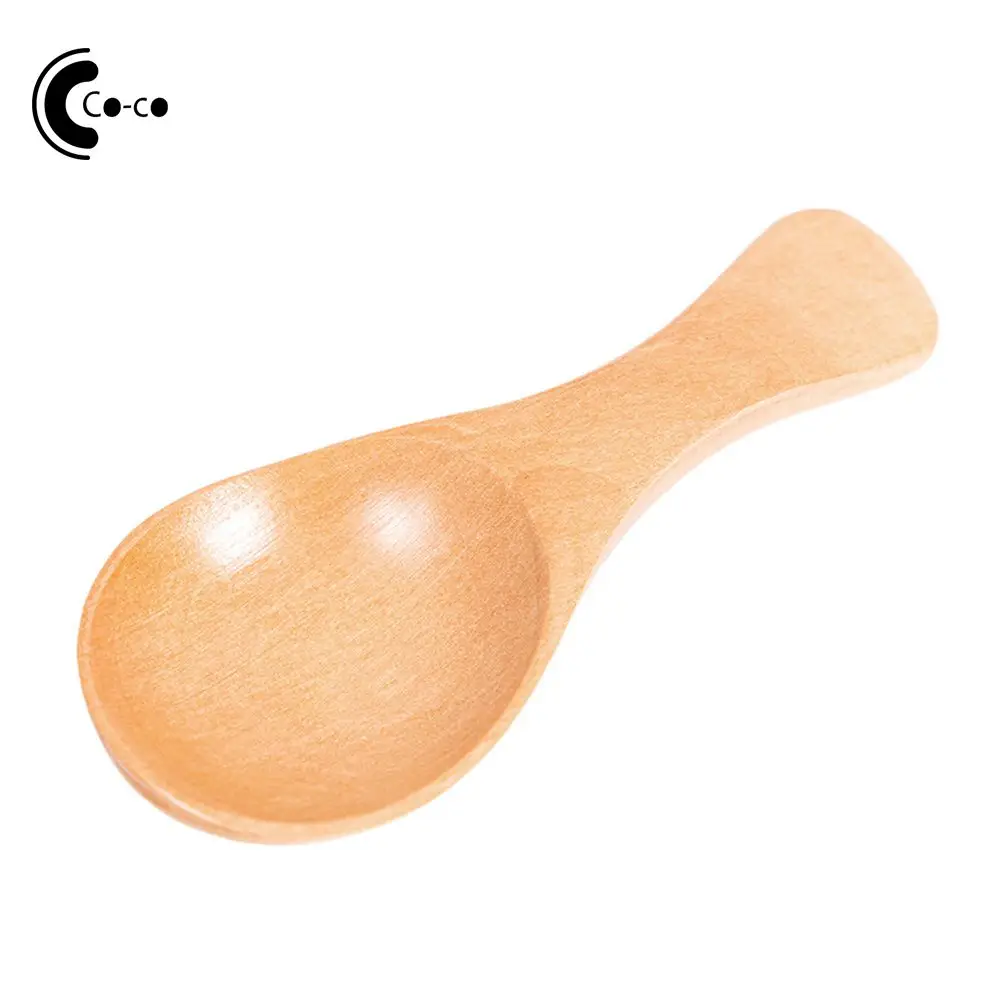 Spoon Heat Proof Natural Health Ma Lun Guang Wood Soup Spoon Anti Scalding Safety In Use Thick And Solid Solid Color Tableware