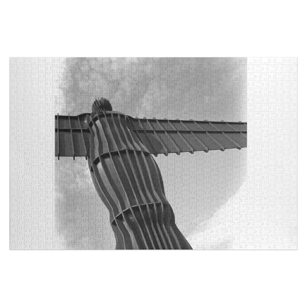 

Angel Welcome - Gateshead Jigsaw Puzzle With Personalized Photo Personalized Puzzle