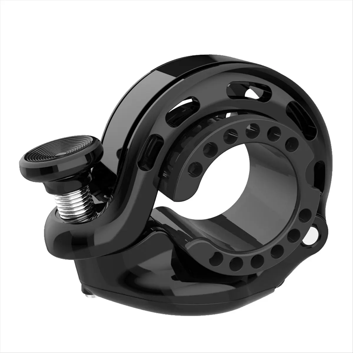 AD45 Mountain Bike Aluminum Bell Hidden in Bell,Waterproof Protective Holder for Case for 22-31. 8mm Handlebars - view 5