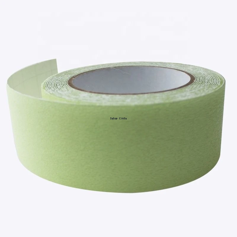 5CM*5M Anti-Slip Tapes Luminous Green Glow In The Dark Tape Non-Slip Grip Strips High Friction Adhesive Stickers For Stair Steps