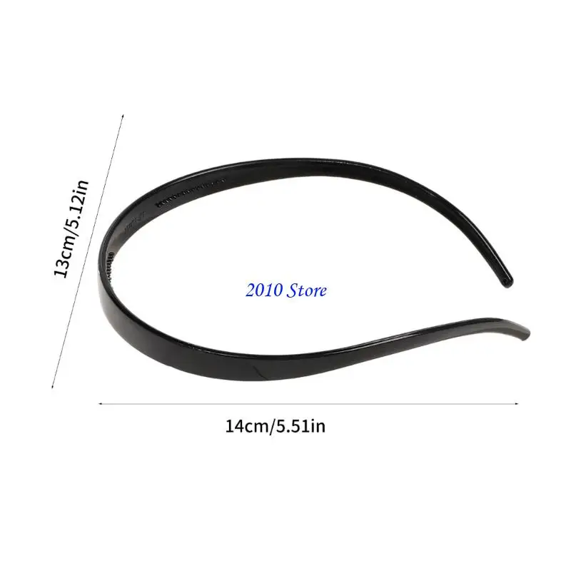 مجموعة ربطات شعر صديقة للأطفال من F3MF مكونة من 6 قطع من عصابات الرأس البلاستيكية الناعمة مع مقاومة للانزلاق #6