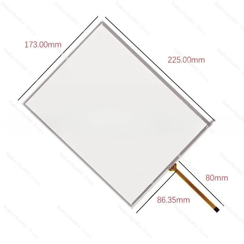 Suitable For10.4 Inch 4 Wire For LQ104V1DG52 / 51 G104SN03 V.1 AMT 9509 AMT9509 AMT9509B 225*173mm Resistive Touch Screen Panel