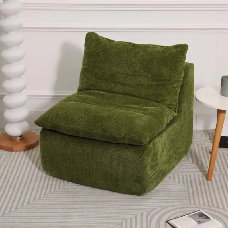 Nordic Modern Compression-Sealed Lazy Sofa Chair Latest Vacuum Packing for Apartment Mall Villa or School Use