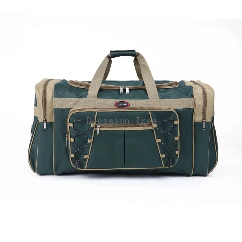 2025 foldable fitness bag, travel bag outdoor sports storage large capacity multiple pockets luggage bag hand-held travel bag,