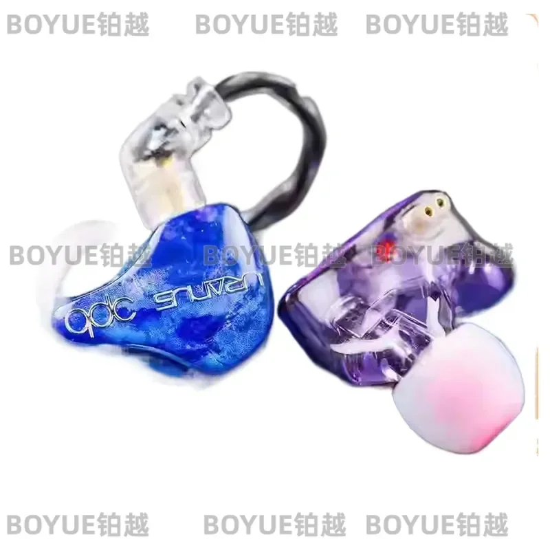 QDC Uranus Hybrid Driver HiFi Earphones Wired Bluetooth Gaming Headset with Mic for Live Streaming Monitoring In-Ear Music