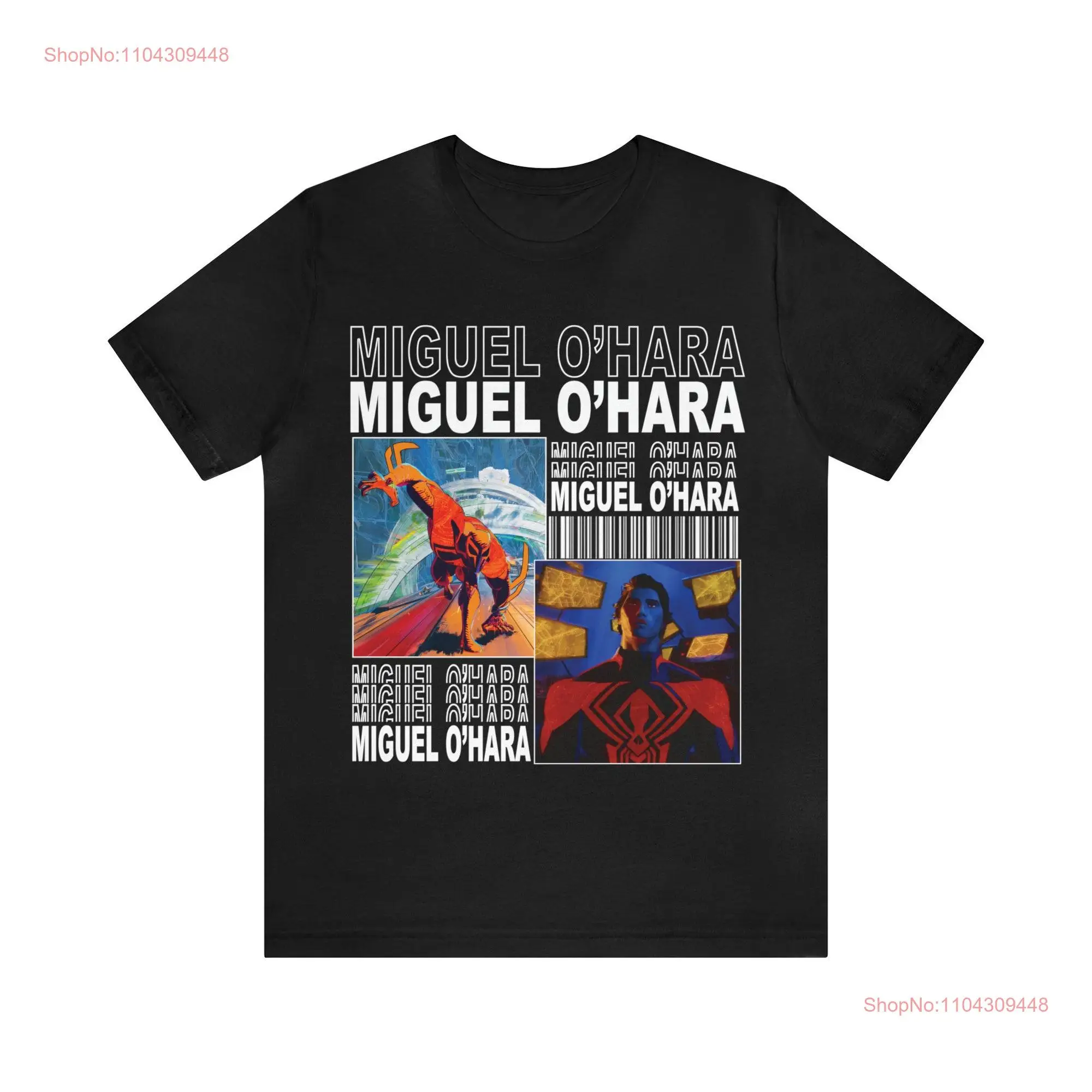 Retro Miguel O'Hara Oscar Isaac Art T Shirt long or short sleeves