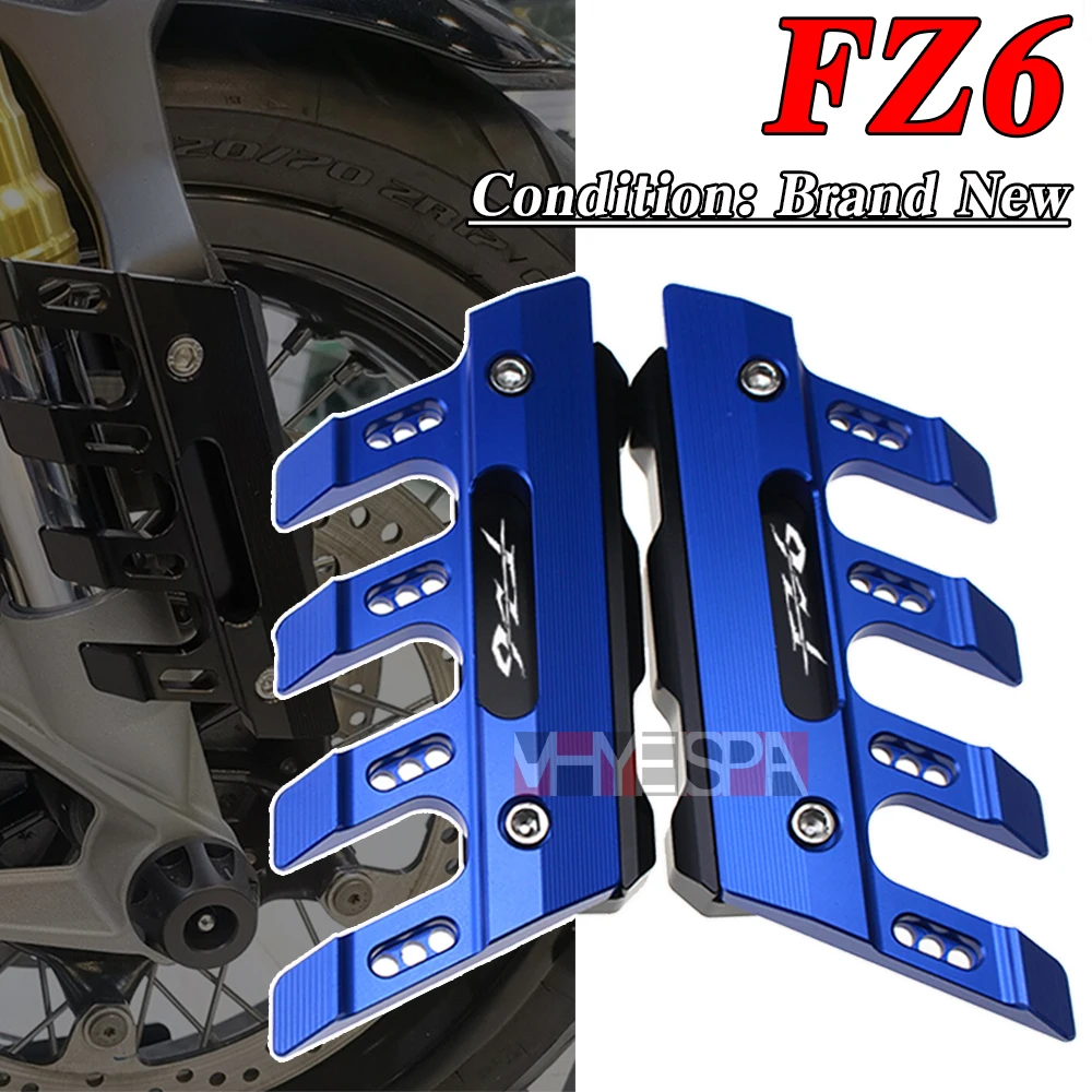 

For YAMAHA FZ6 Fazer FZ-6 S2 Fazer Motorcycle CNC Accessories Mudguard Side Protection Block Front Fender Anti-Fall Slider